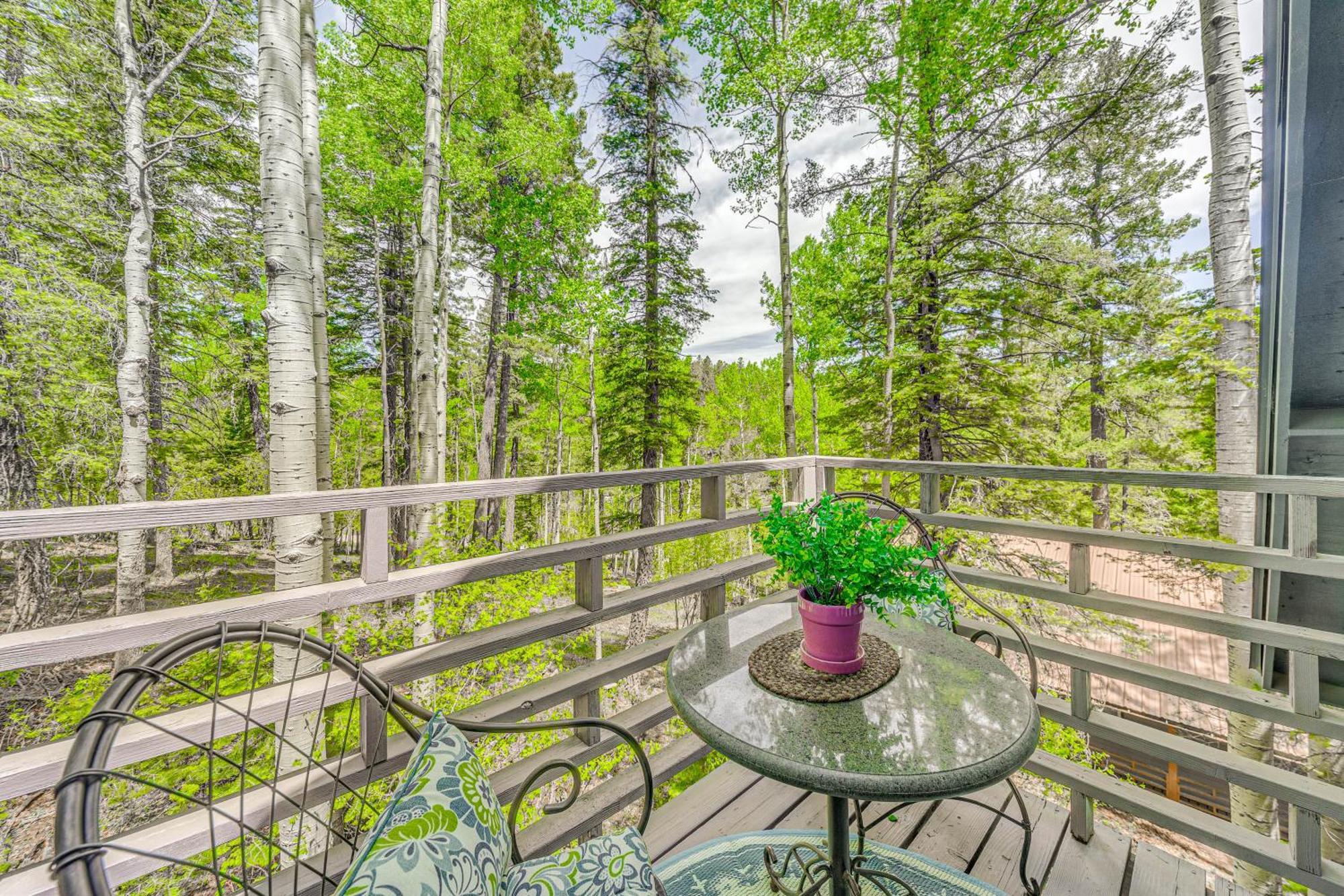 Quaint Cloudcroft Cabin With Stunning Forest Views! Exteriör bild