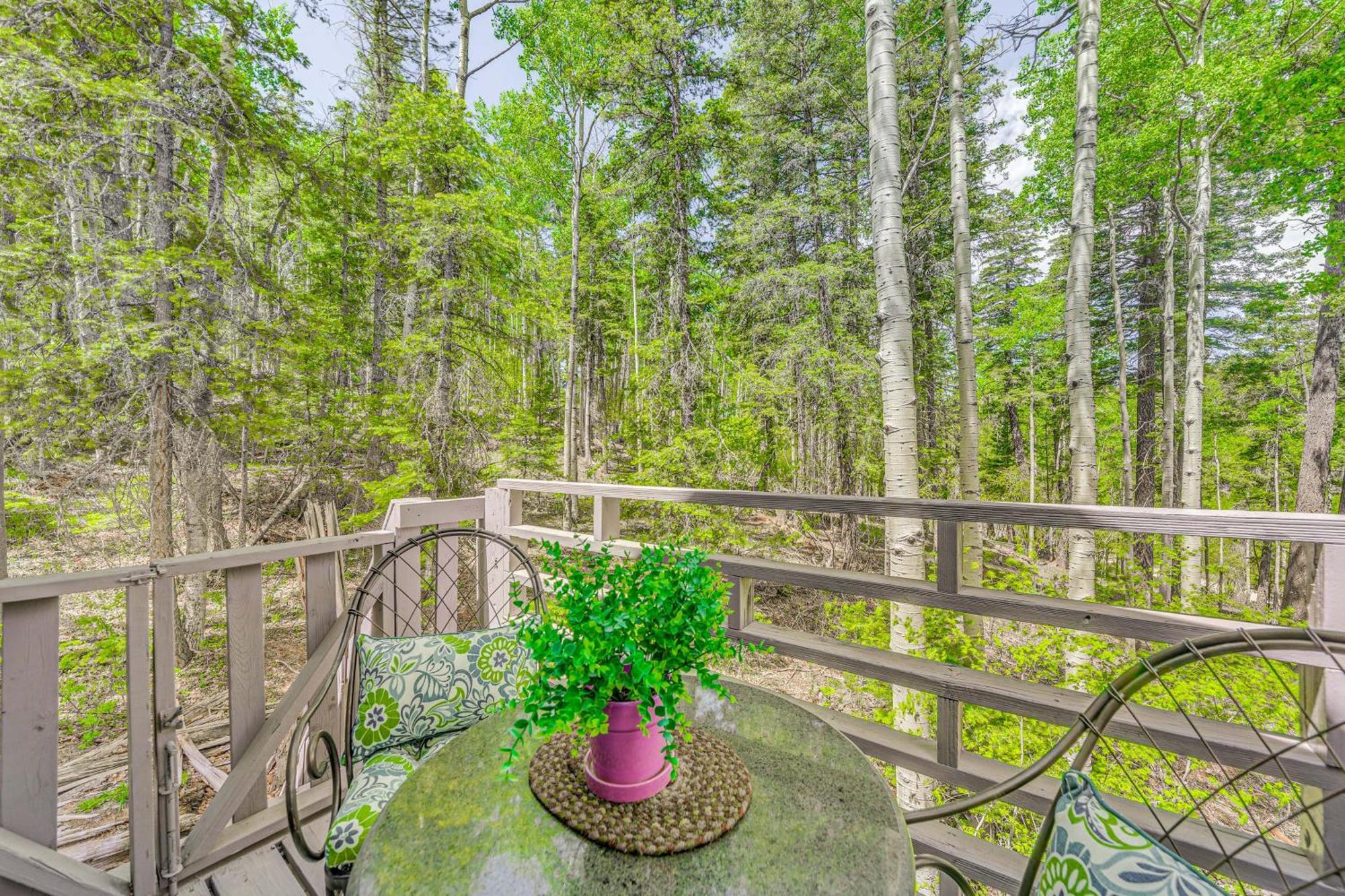 Quaint Cloudcroft Cabin With Stunning Forest Views! Exteriör bild